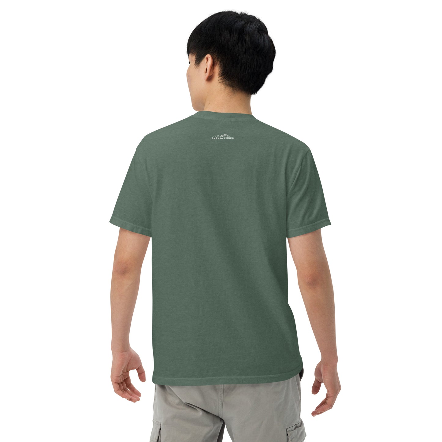 UNBREAKABLE EMBROIDERED UNISEX TEE - SPRUCE