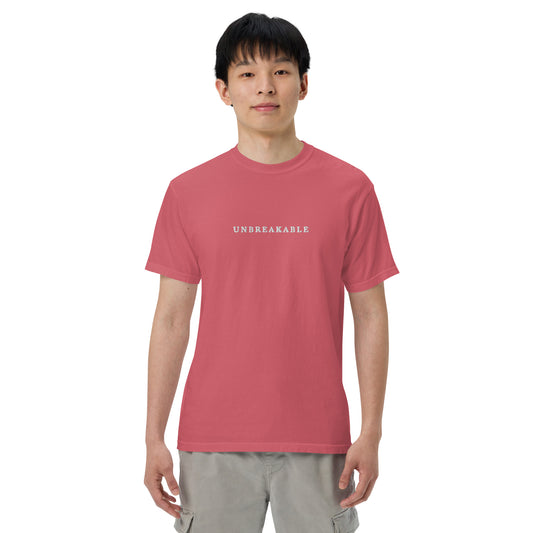 UNBREAKABLE EMBROIDERED UNISEX TEE - WATERMELON